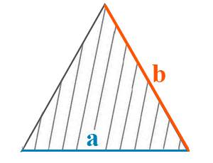 Сторона равнобедренного треугольника.